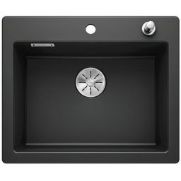 Blanco Palona 6 zlewozmywak ceramiczny 61,5x51 cm PuraPlus czarny 524738