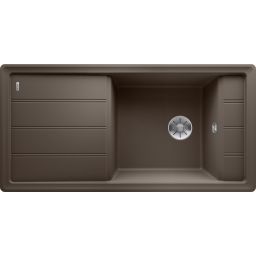 Blanco Faraon XL 6 S zlewozmywak 100x50 cm z Silgranit PuraDur kawowy 524812