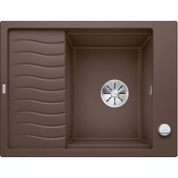 Blanco Elon 45 S zlewozmywak 65x50 cm z Silgranit PuraDur kawowy 524823