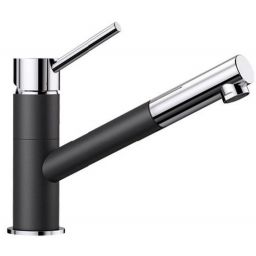 Blanco Kano-S bateria kuchenna stojąca Silgranit antracyt/chrom 525038