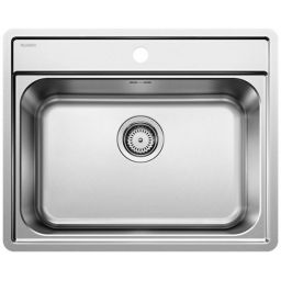 Blanco Lemis 6-IF zlewozmywak stalowy 61,5x50 cm stal szczotkowana 525108