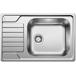 Blanco Dinas XL 6 S Compact zlewozmywak stalowy 78x50 cm stal szczotkowana 525121