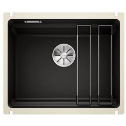 Blanco Etagon 500-U zlewozmywak ceramiczny 54x45,6 cm czarny 525155