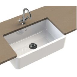 Blanco Villae Farmhouse 8 zlewozmywak ceramiczny 79,5x46 cm biały połysk 525163