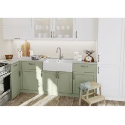 Blanco Villae Farmhouse 8 zlewozmywak ceramiczny 79,4x49 cm biały połysk 525164