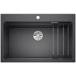 Blanco Etagon 8 zlewozmywak 78x51 cm z Silgranit PuraDur antracyt 525187