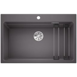 Blanco Etagon 8 zlewozmywak 78x51 cm z Silgranit PuraDur szarość skały 525188