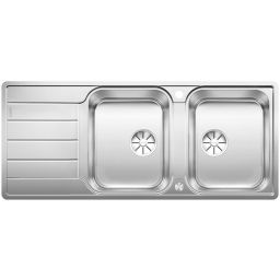 Blanco Classimo 8 S-IF zlewozmywak stalowy 116x50 cm stal polerowana 525332