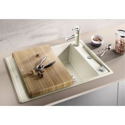 Blanco Axia III 45 S zlewozmywak 78x51 cm z Silgranit PuraDur czarny 525841