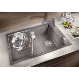 Blanco Elon XL 8 S zlewozmywak granitowy 86x50 cm czarny 525885