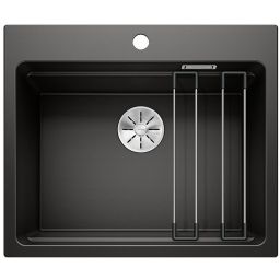 Blanco Etagon 6 zlewozmywak granitowy 60x51 cm czarny 525890