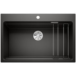 Blanco Etagon 8 zlewozmywak 78x51 cm z Silgranit czarny 525893