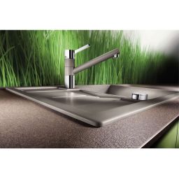 Blanco Metra 45 S Compact zlewozmywak 68x50 cm Silgranit PuraDur szarość skały 519562