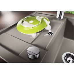 Blanco Metra 45 S Compact zlewozmywak 68x50 cm z Silgranit PuraDur czarny 525913