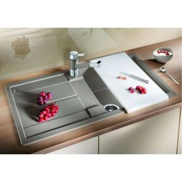 Blanco Metra 5 S zlewozmywak 86x50 cm z Silgranit PuraDur czarny 525918