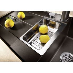 Blanco Metra 6 S zlewozmywak 100x50 cm z Silgranit PuraDur czarny 525926