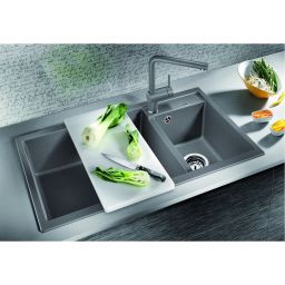 Blanco Metra 9 zlewozmywak 86x50 cm Silgranit czarny 525936