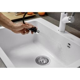 Blanco Naya 6 zlewozmywak 61,5x51 cm z Silgranit PuraDur czarny 525941