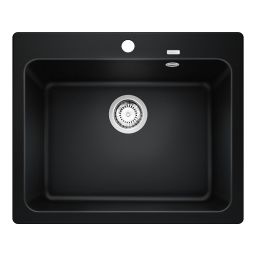 Blanco Naya 6 zlewozmywak 61,5x51 cm z Silgranit PuraDur czarny 525941
