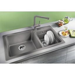 Blanco Naya 8 zlewozmywak 81,5x50 cm z Silgranit PuraDur czarny 525944