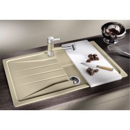 Blanco Sona 5 S zlewozmywak 86x50 cm Silgranit czarny 525972