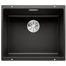 Blanco Subline 500-U zlewozmywak granitowy 50x40 cm czarny 525995