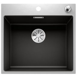Blanco Subline 500-IF/A zlewozmywak granitowy 54,3x51 cm czarny 525999
