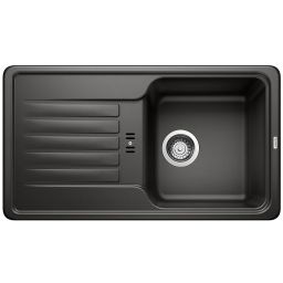Blanco Favos Mini zlewozmywak granitowy 78x43,5 cm czarny 526078