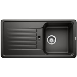 Blanco Favos 45 S zlewozmywak granitowy 86x43,5 cm czarny 526079