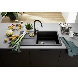 Blanco Legra XL 6 S zlewozmywak 86x50 cm z Silgranit czarny 526087