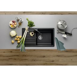 Blanco Legra XL 6 S zlewozmywak 86x50 cm z Silgranit czarny 526087