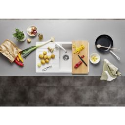 Blanco Legra XL 6 S zlewozmywak 86x50 cm z Silgranit biały 523328