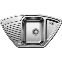 Outlet - Blanco Tipo 9 E zlewozmywak stalowy 93x51 cm stal mat 526338