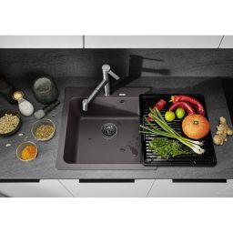Blanco Naya 5 zlewozmywak 51,5x51 cm z Silgranit czarny 526578