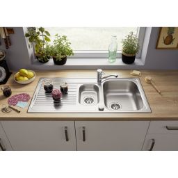 Blanco Tipo II 6 S zlewozmywak stalowy 100x50 cm stal mat 526622