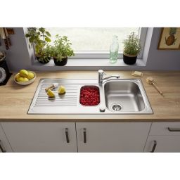 Blanco Tipo II 6 S zlewozmywak stalowy 100x50 cm stal mat 526622