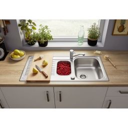 Blanco Tipo II 6 S zlewozmywak stalowy 100x50 cm stal mat 526622