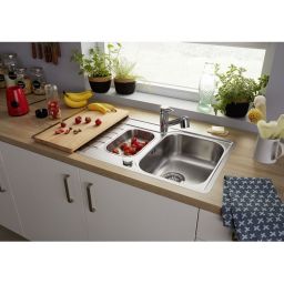 Blanco Lantos II 6 S-IF zlewozmywak stalowy 100x50 cm stal szczotkowana 526628