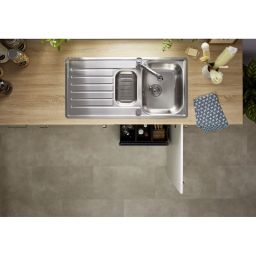 Blanco Lantos II 6 S-IF zlewozmywak stalowy 100x50 cm stal szczotkowana 526628