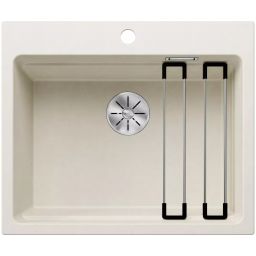 Blanco Etagon 6 zlewozmywak granitowy 60x51 cm delikatny biały 527076