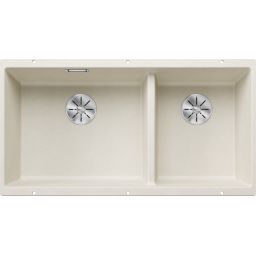 Blanco Subline 480/320-U zlewozmywak granitowy 82,5x40 cm delikatny biały 527168