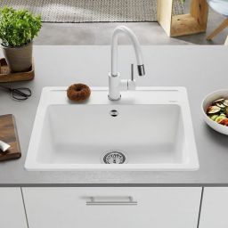 Blanco Legra 6 zlewozmywak 58,5x50 cm z Silgranit biały 523334