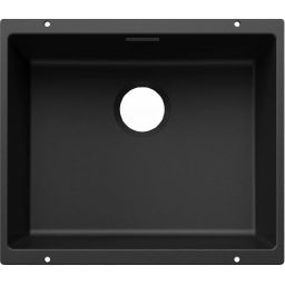 Blanco Subline 500-U zlewozmywak granitowy 50x40 cm czarny 527794