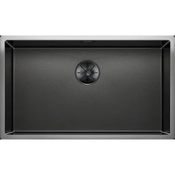 Blanco Claron 700-U Durinox Dark zlewozmywak stalowy 74x44 cm czarny 527835