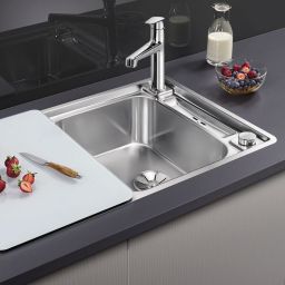 Blanco Axis III 45 S-IF zlewozmywak stalowy 86x51 cm stal polerowana 522102