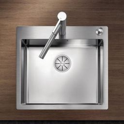 Blanco Claron 500-IF/A zlewozmywak stalowy 56x51 cm stal polerowana 521633