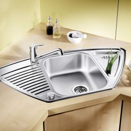 Blanco Tipo 9 E zlewozmywak stalowy 93x51 cm stal mat 526338