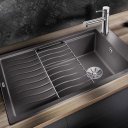 Blanco Elon XL 6 S zlewozmywak 78x50 cm z Silgranit PuraDur czarny 525883