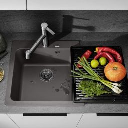 Blanco Naya 5 zlewozmywak 51,5x51 cm z Silgranit czarny 526578