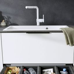 Blanco Naya XL 9 zlewozmywak 86x51 cm z Silgranit PuraDur czarny 525947